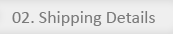 02. Enter Shipping Details