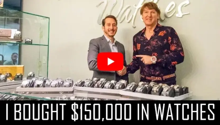 I BOUGHT $150,000 IN WATCHES